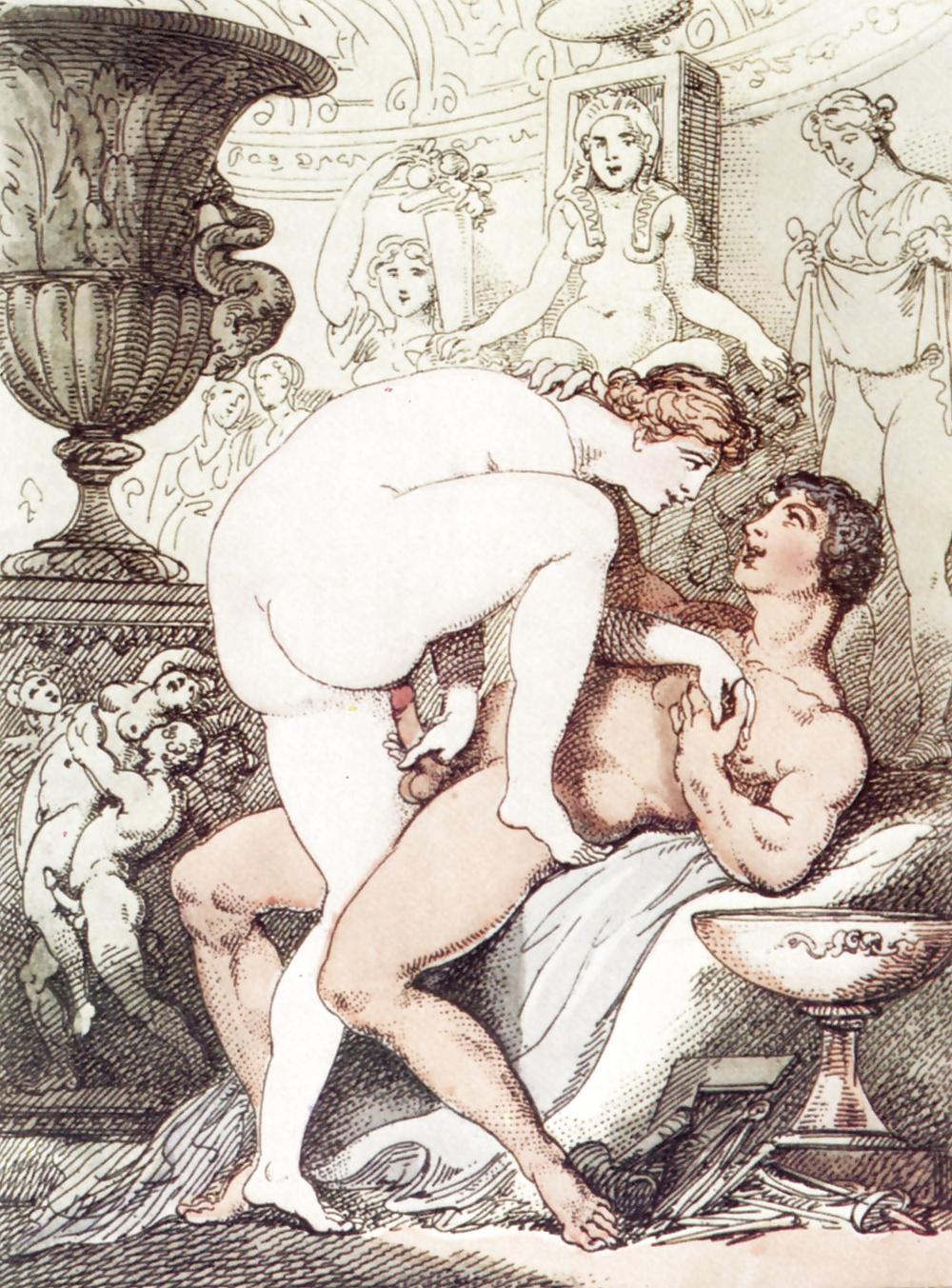 25P Vintage Erotic Drawings 24