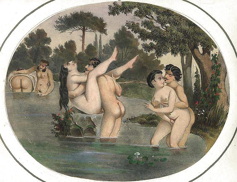 25P Vintage Erotic Drawings 24