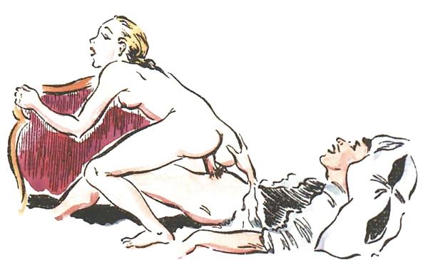 25P Vintage Erotic Drawings 24