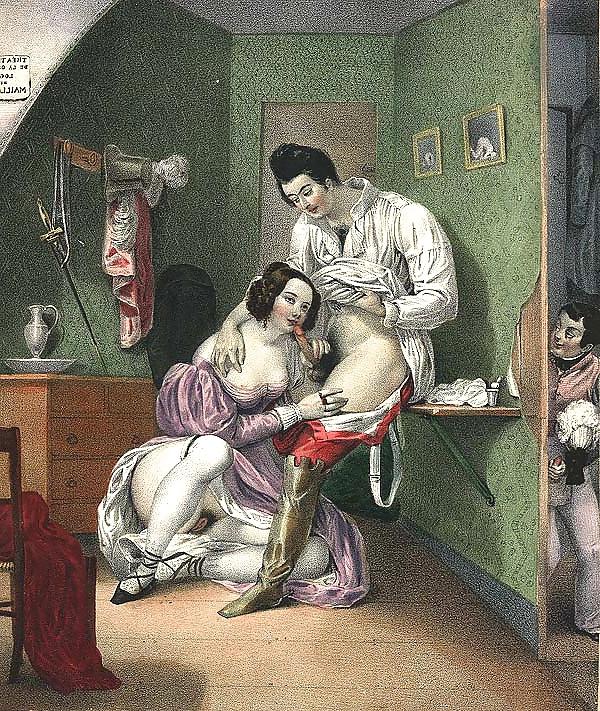 25P Vintage Erotic Drawings 24