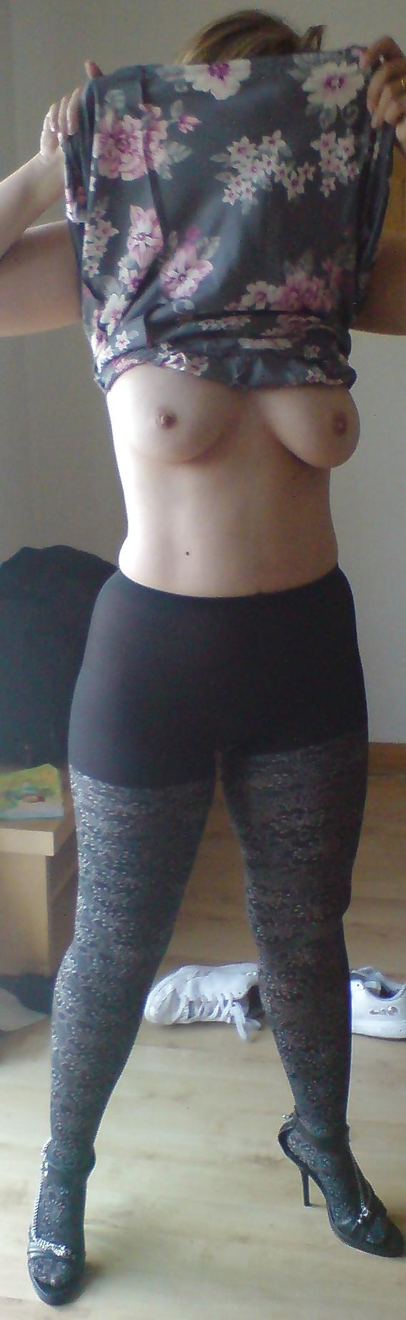 25P Wife in tights and stockings again