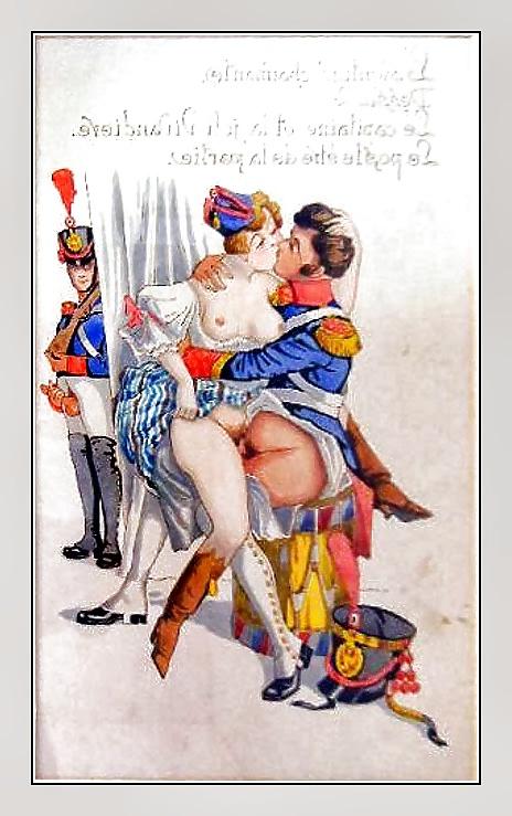 25P Vintage Erotic Drawings 25