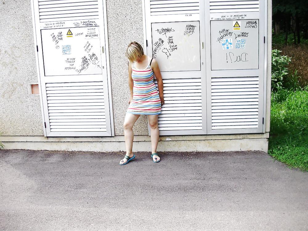 17P Croatian Milf Exhibition Outdoor