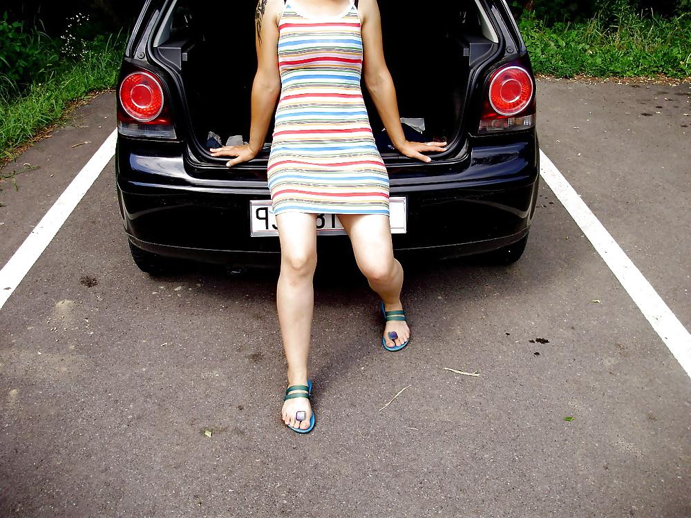 17P Croatian Milf Exhibition Outdoor