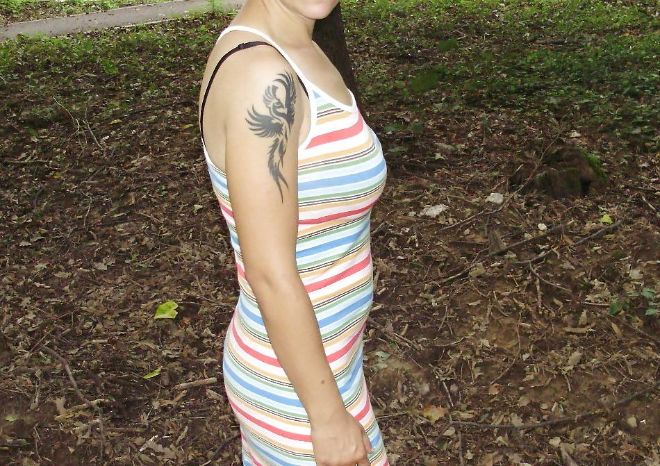 17P Croatian Milf Exhibition Outdoor