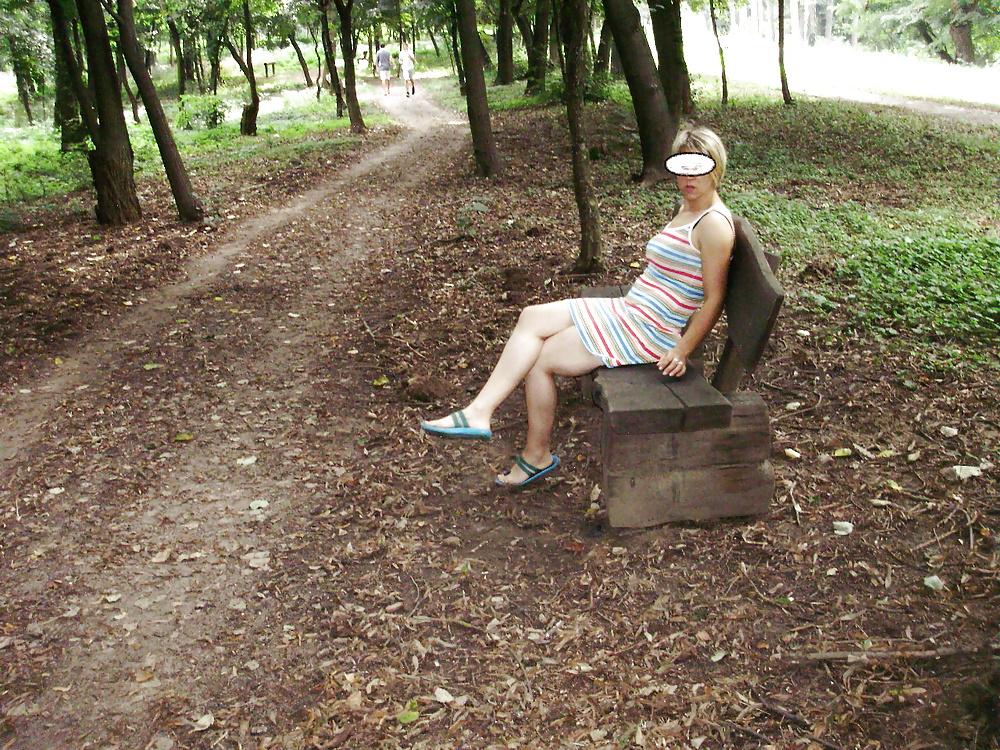 17P Croatian Milf Exhibition Outdoor