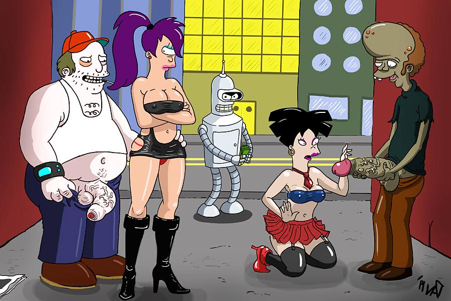 25P Sluts of Futurama