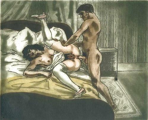 25P Vintage Erotic Drawings 3