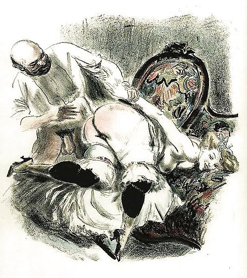 25P Vintage Erotic Drawings 3