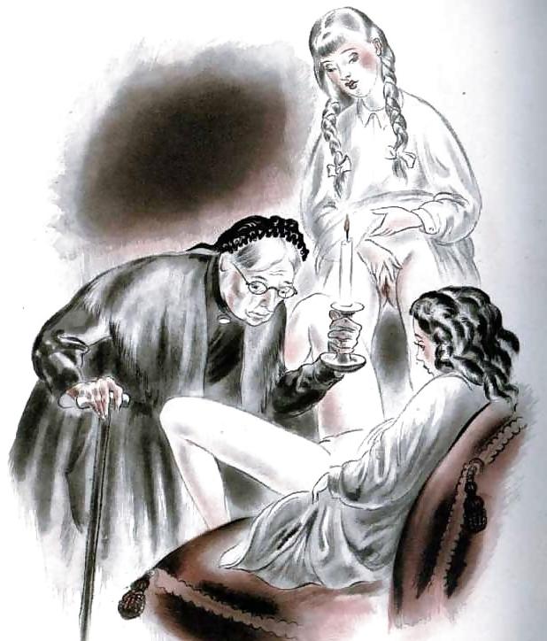 25P Vintage Erotic Drawings 3