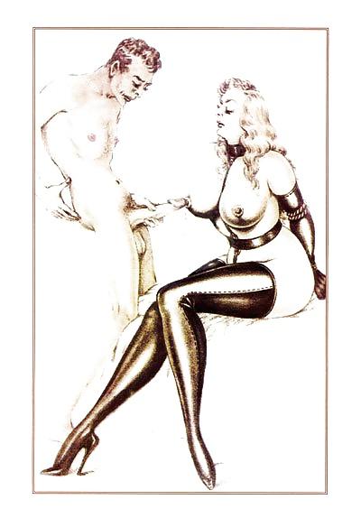 25P Vintage Erotic Drawings 3