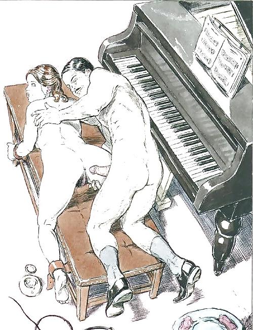 25P Vintage Erotic Drawings 3
