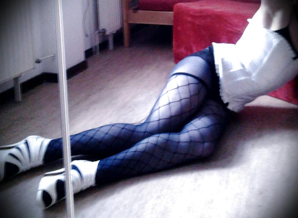 24P Crossdresser shemale teases
