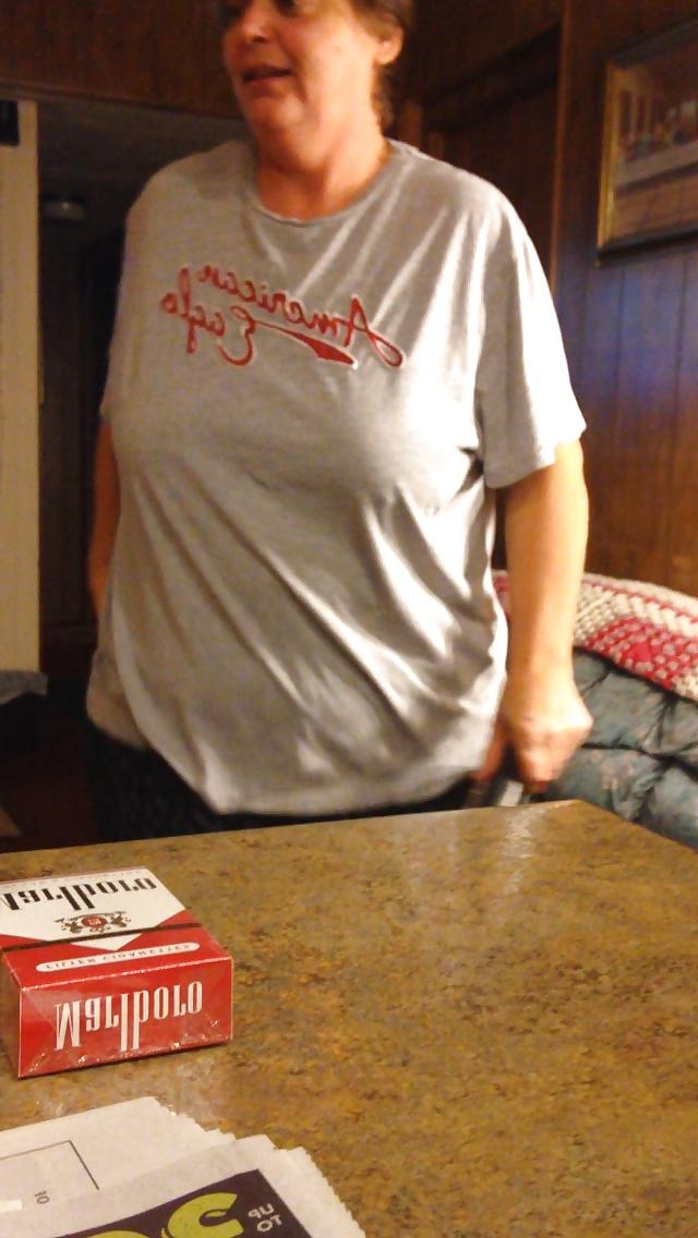 15P Bbw stepmom big 42Ds again