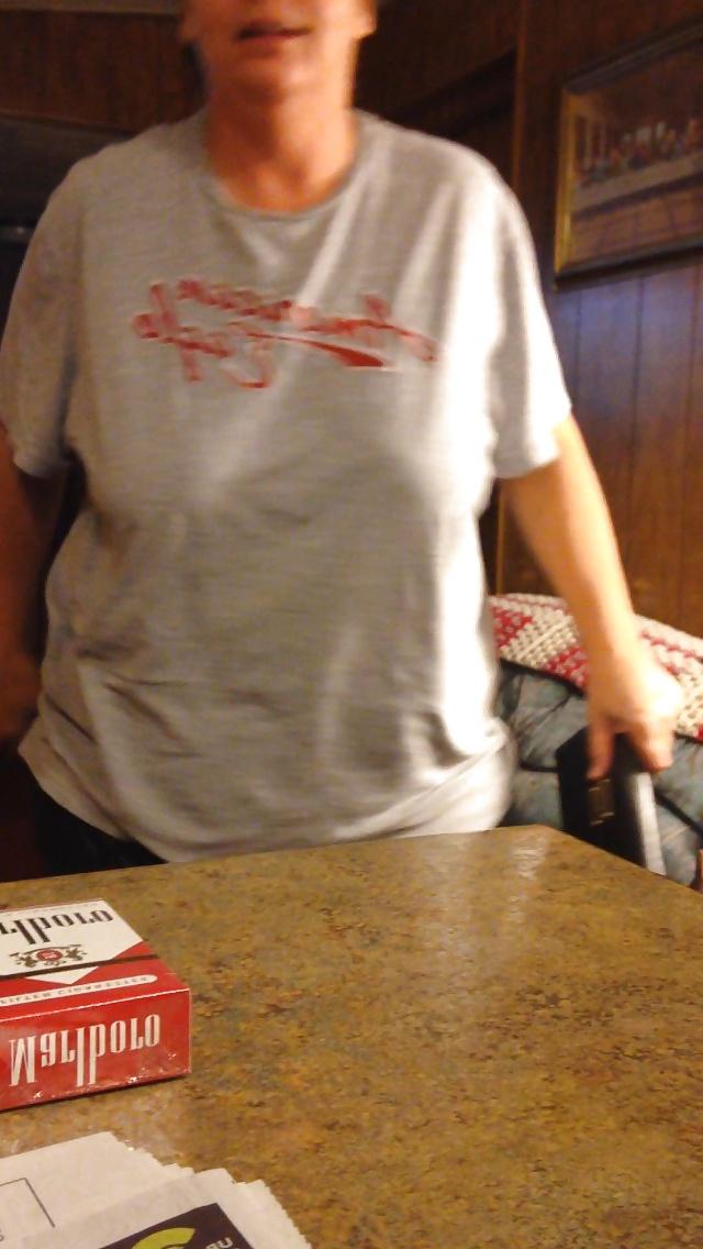 15P Bbw stepmom big 42Ds again