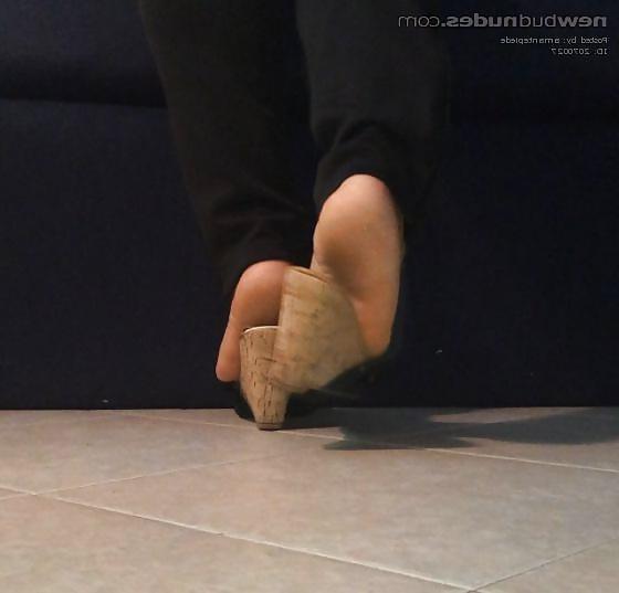 12P My teen crossdresser feet