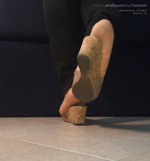12P My teen crossdresser feet