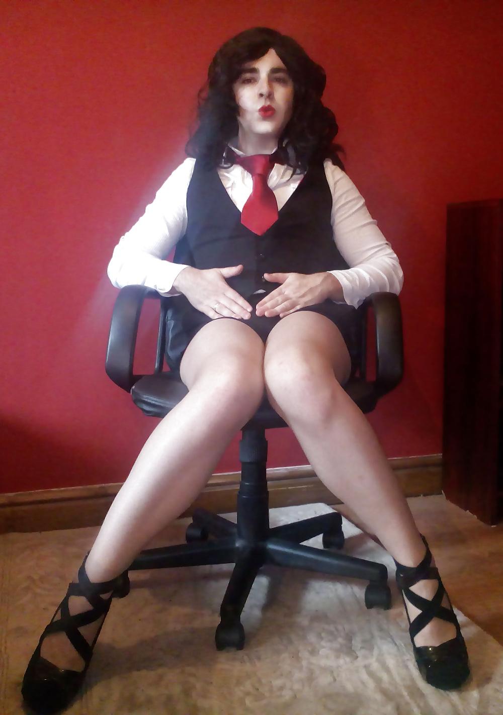 20P Marie crossdresser nude pantyhose