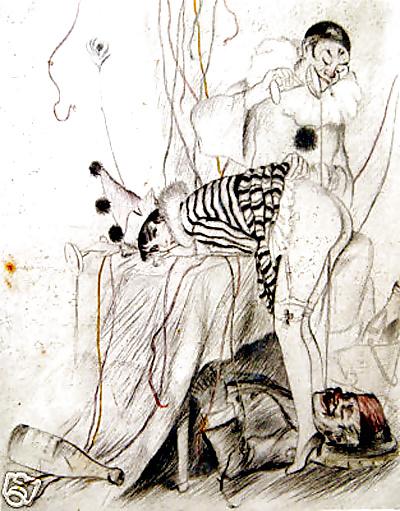 25P Vintage Erotic Drawings 9