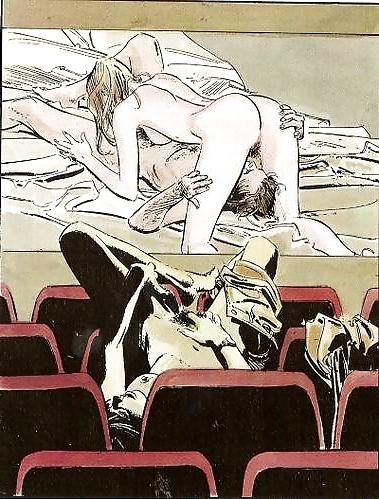 25P Vintage Erotic Drawings 9