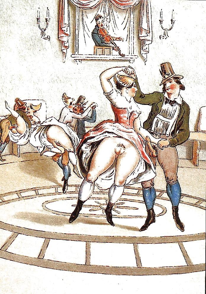25P Vintage Erotic Drawings 11