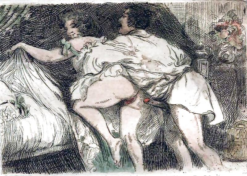 25P Vintage Erotic Drawings 11