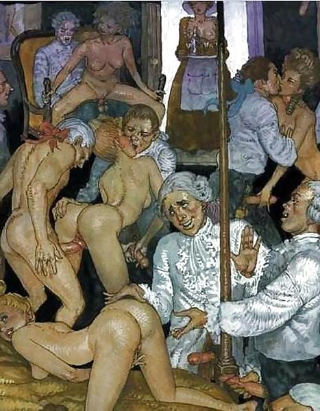 25P Vintage Erotic Drawings 6