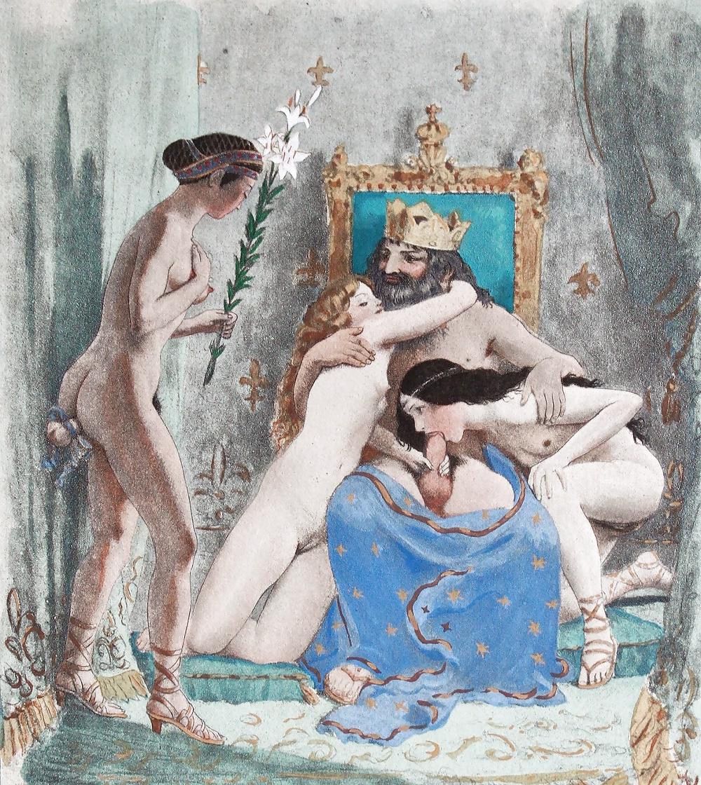 25P Vintage Erotic Drawings 6