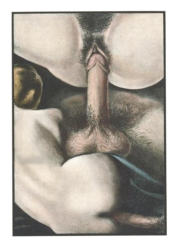 25P Vintage Erotic Drawings 6
