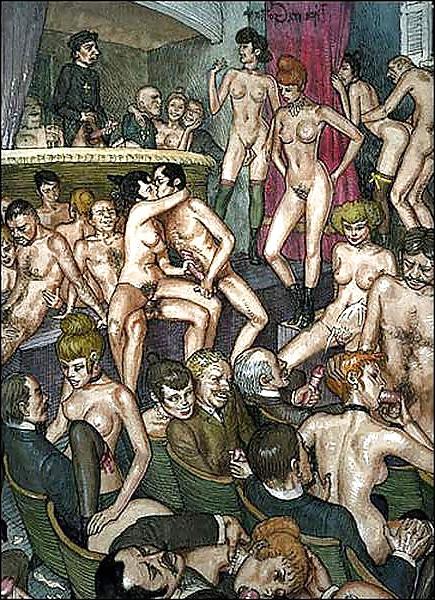 25P Vintage Erotic Drawings 6