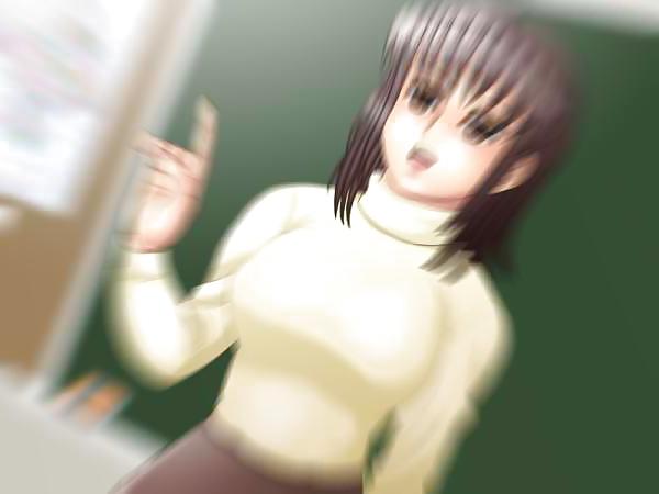 25P Hentai School Girl and Teacher