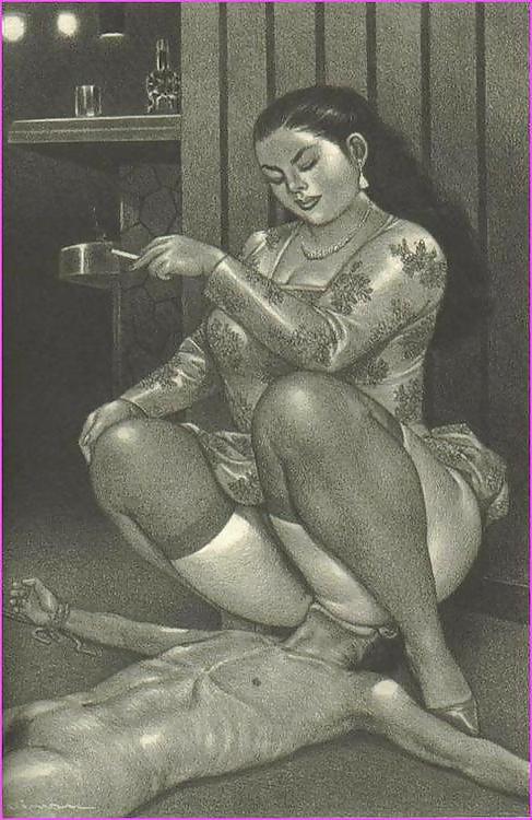 25P Vintage Erotic Drawings 20