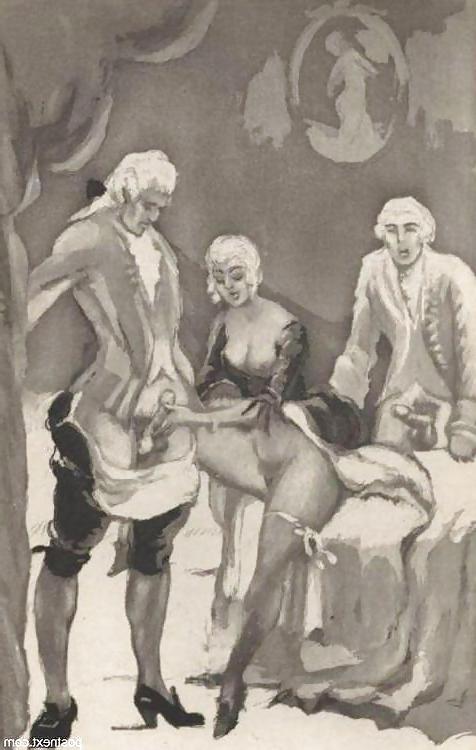 25P Vintage Erotic Drawings 20