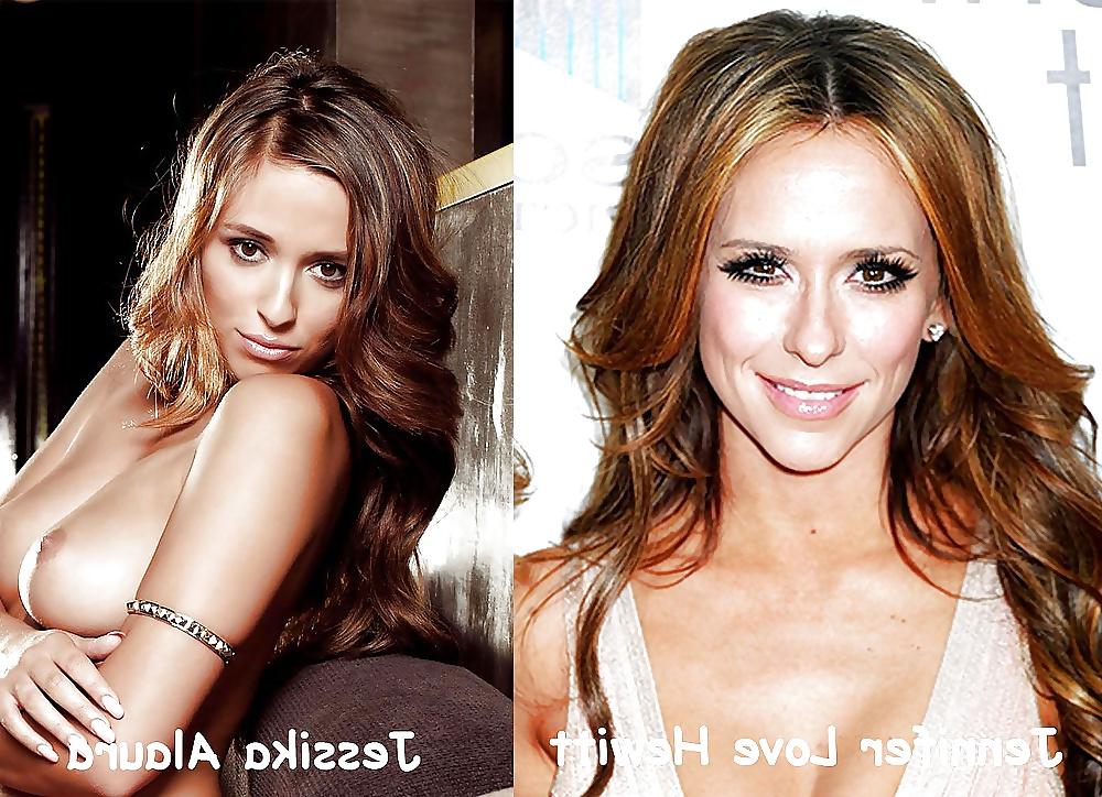 9P Celebrities With Pornstar Look Alikes