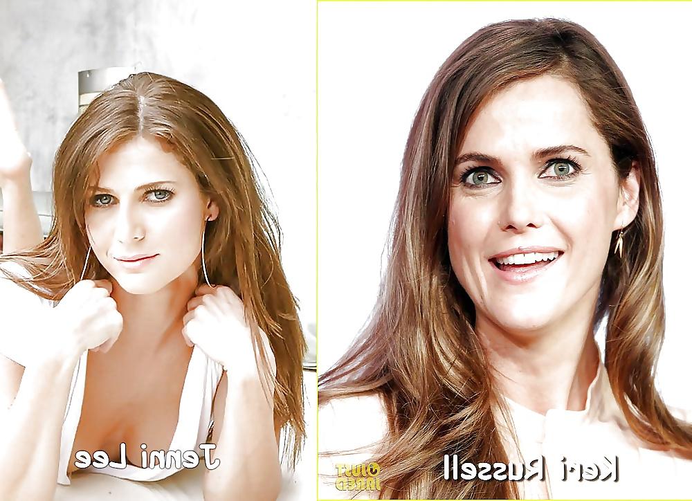 9P Celebrities With Pornstar Look Alikes