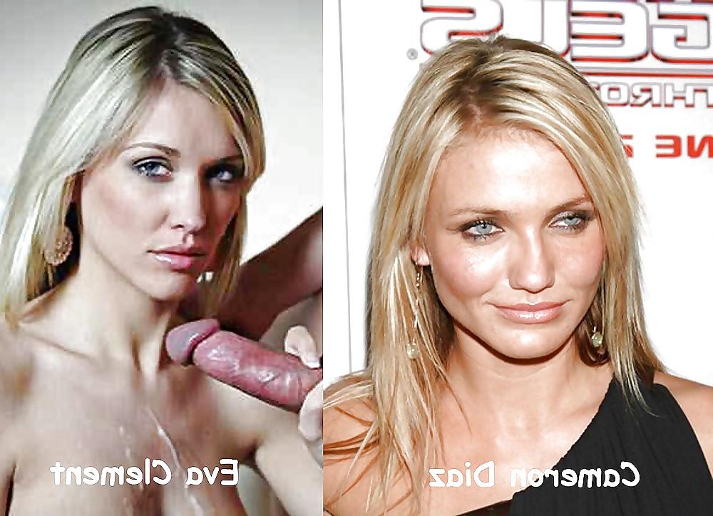 9P Celebrities With Pornstar Look Alikes