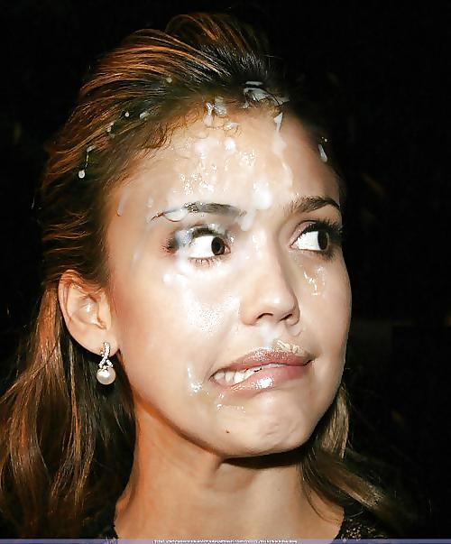 25P CUM ON HER FACE
