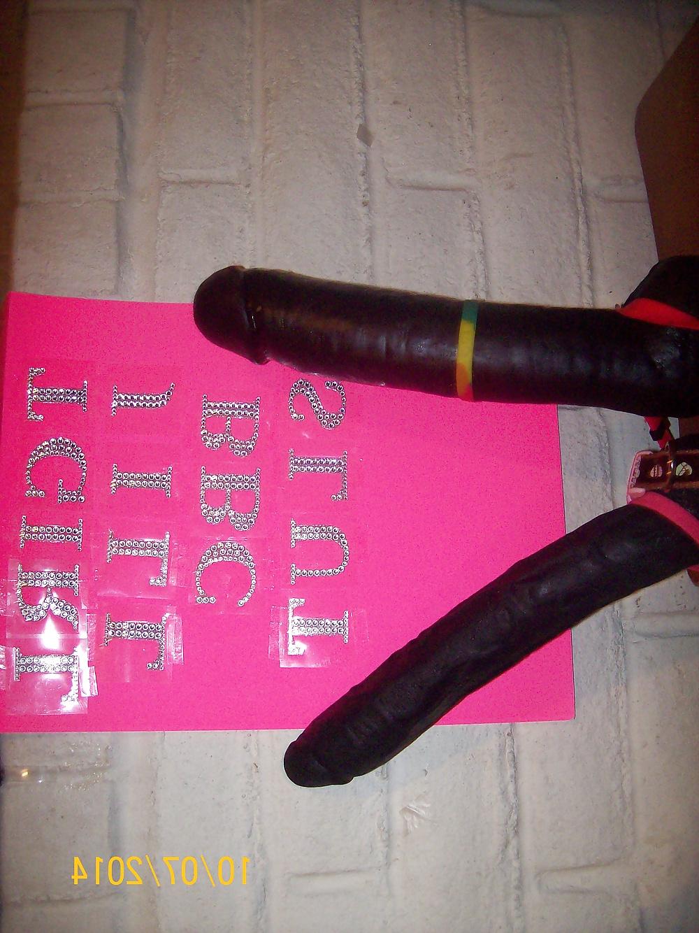 17P Tgirl BBC slut teases her Black Stud Jim's BBC rock hard