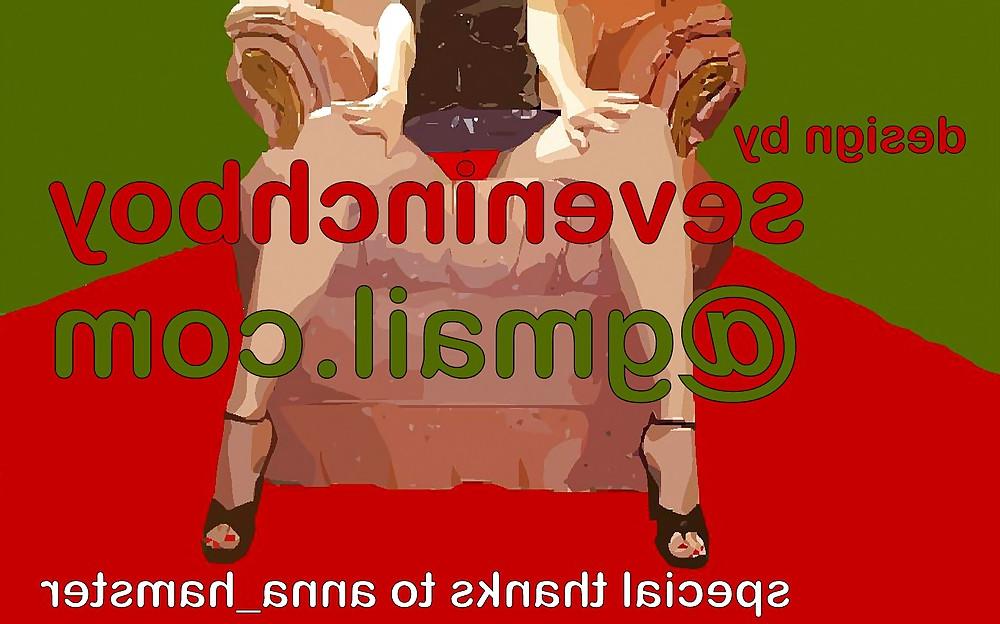 6P Erotic art design by 7inchboy