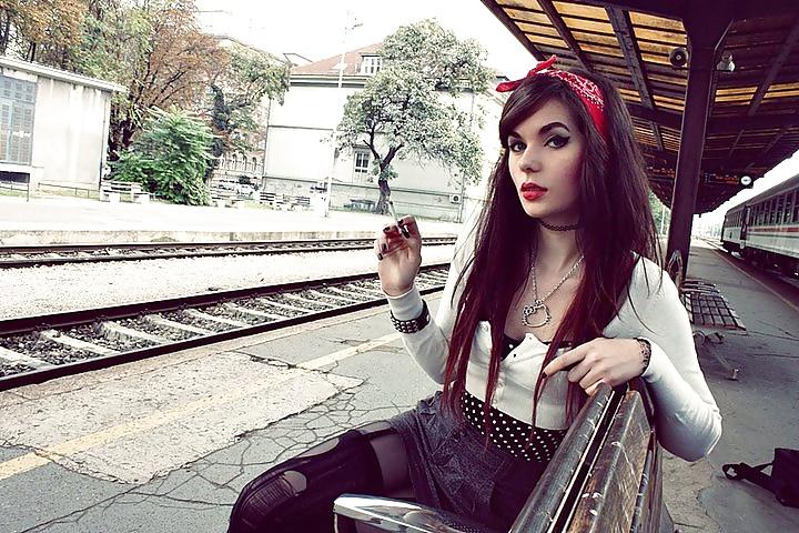 25P Hot nylon story EMO