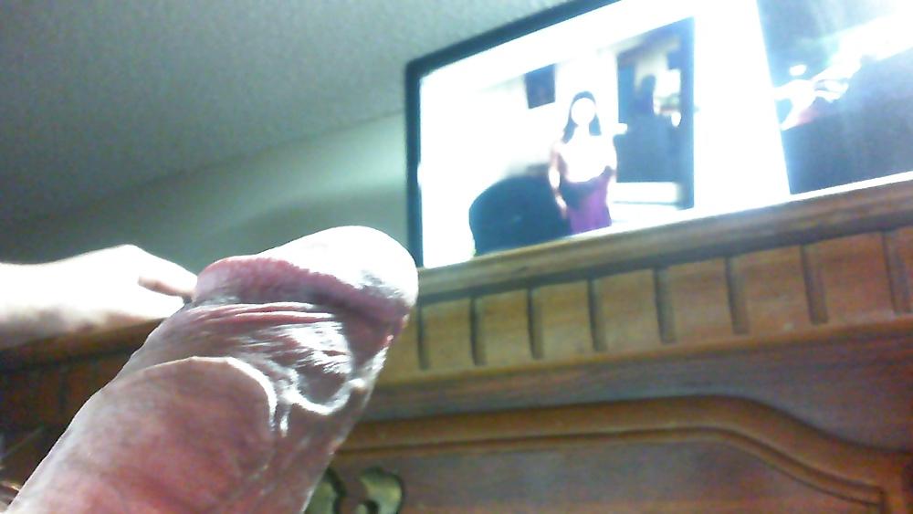 14P Just stroking some cock