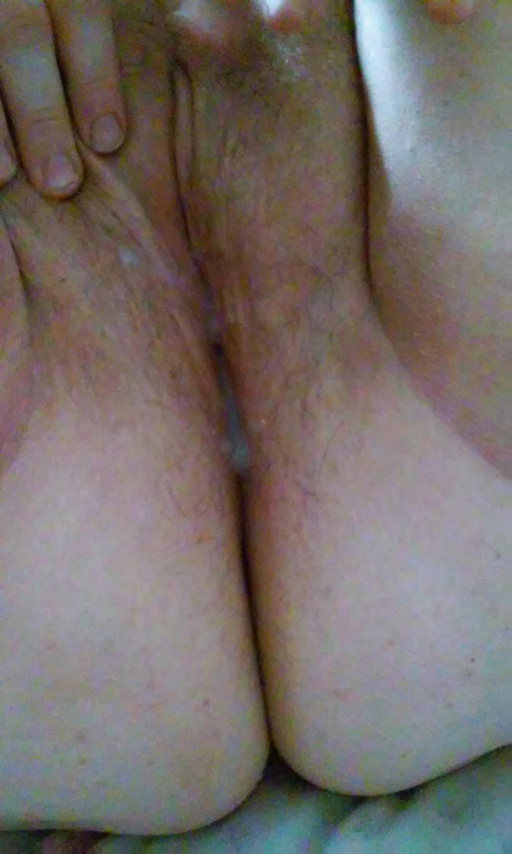 5P Babygirls cum filled pussy.