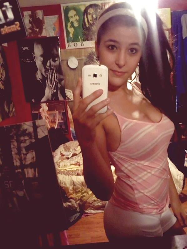 9P Dumb slut waitress down the street