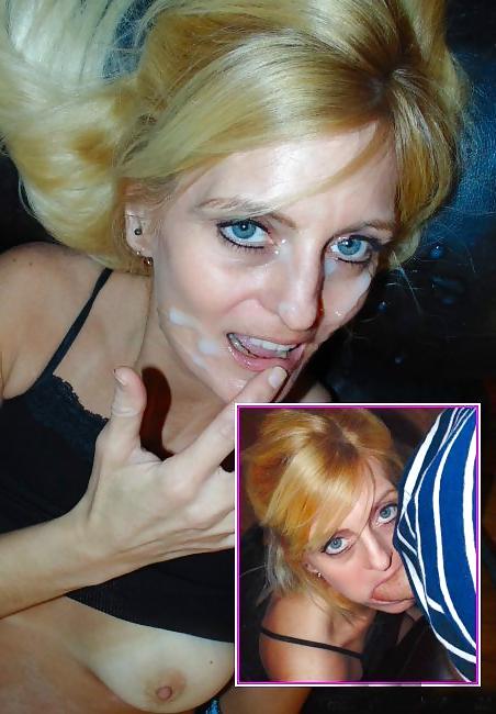 13P Mature wife slut mom blonde skinny cumslut