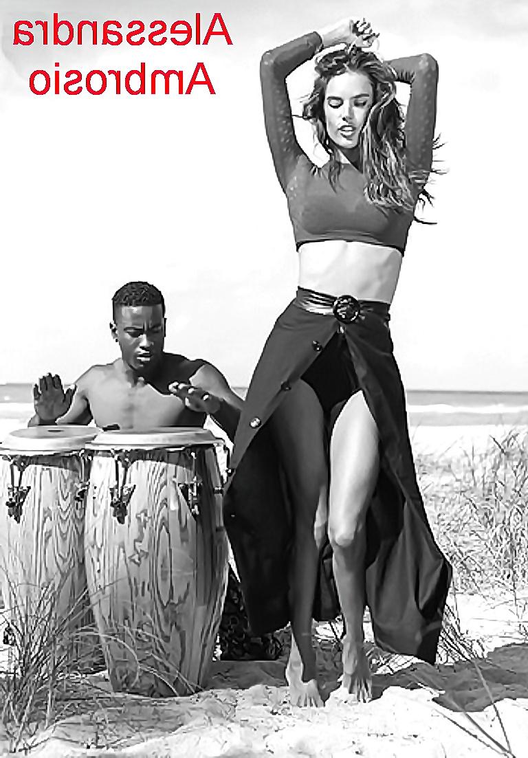 25P Black and White Sex celebrity!