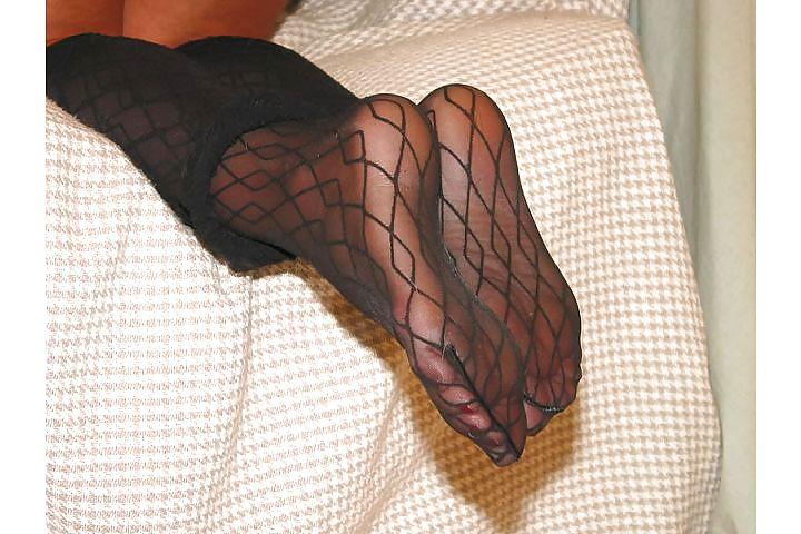 25P Michelle getting off in pantyhose