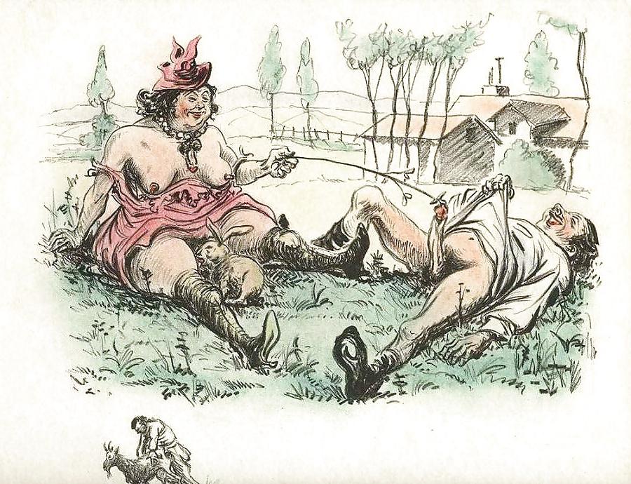 25P Vintage Erotic Drawings 23