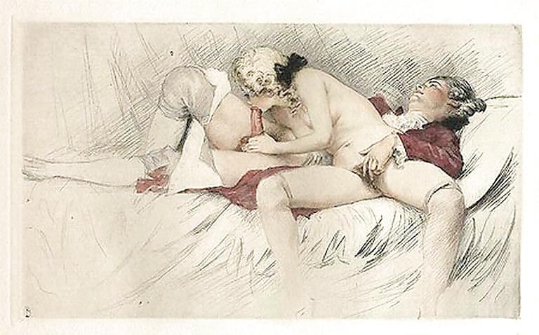 25P Vintage Erotic Drawings 23