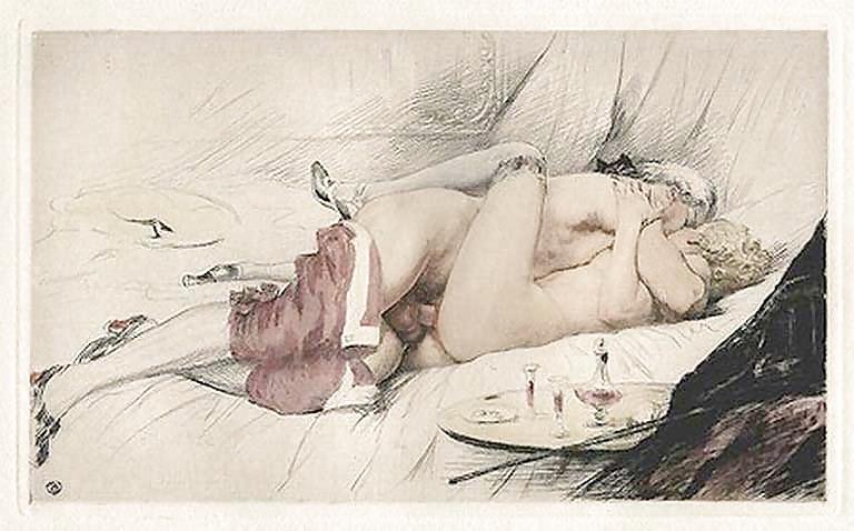 25P Vintage Erotic Drawings 23
