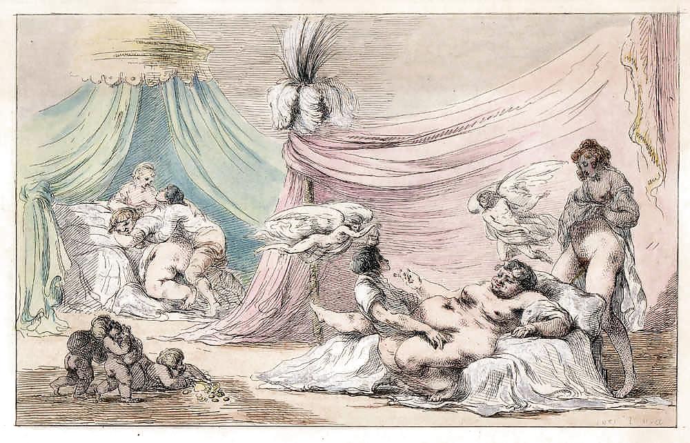 25P Vintage Erotic Drawings 23